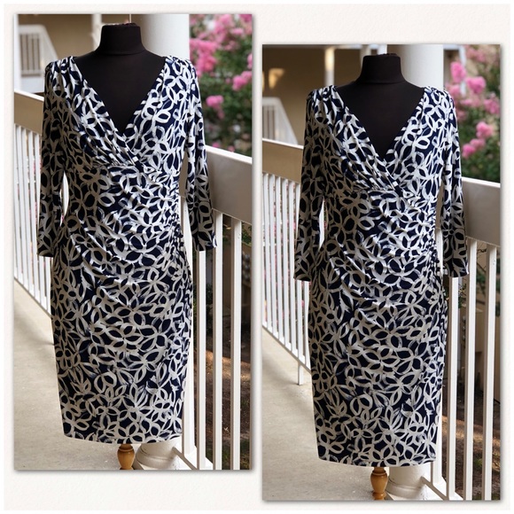 Ralph Lauren Dresses & Skirts - Lauren Ralph Lauren Long Sleeve Jersey Dress